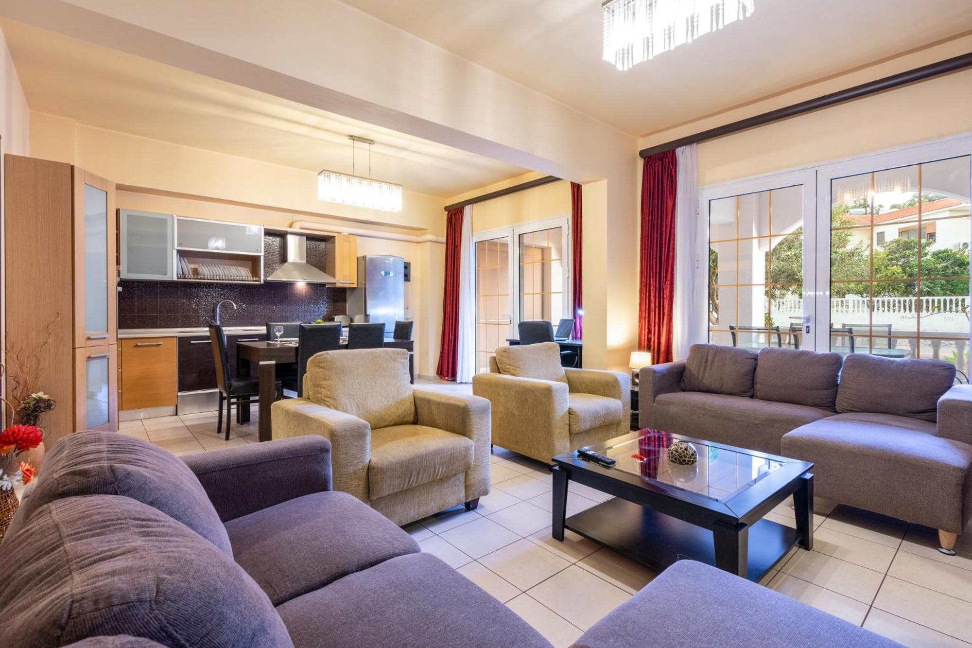 Colonial Family Apartment #4 Ground Floor Faliraki Bagian luar foto